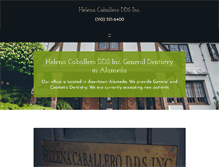 Tablet Screenshot of caballerodds.com